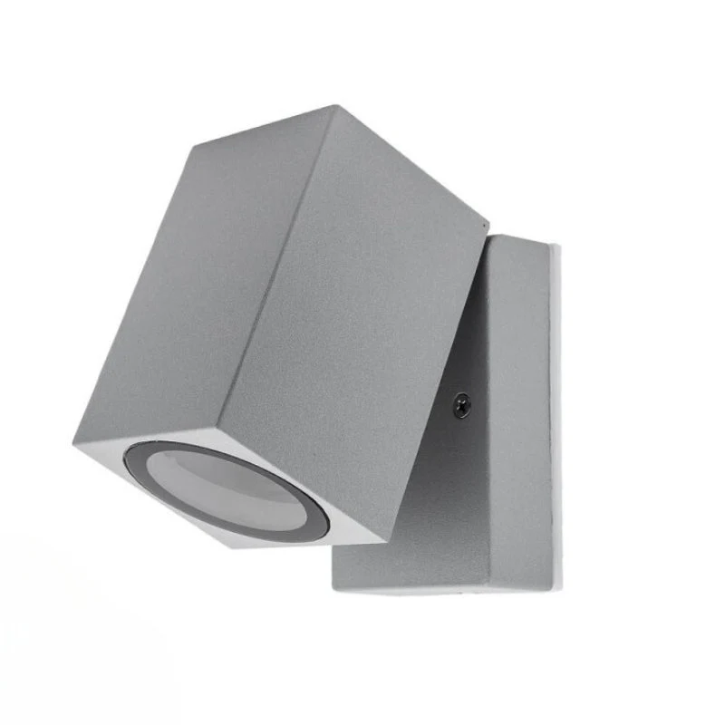 Applique Murale Argent LED IP44 Orientable pour ampoule GU10 Optonica