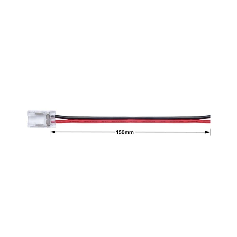 Connecteur avec Fil pour Ruban LED COB 10mm Optonica