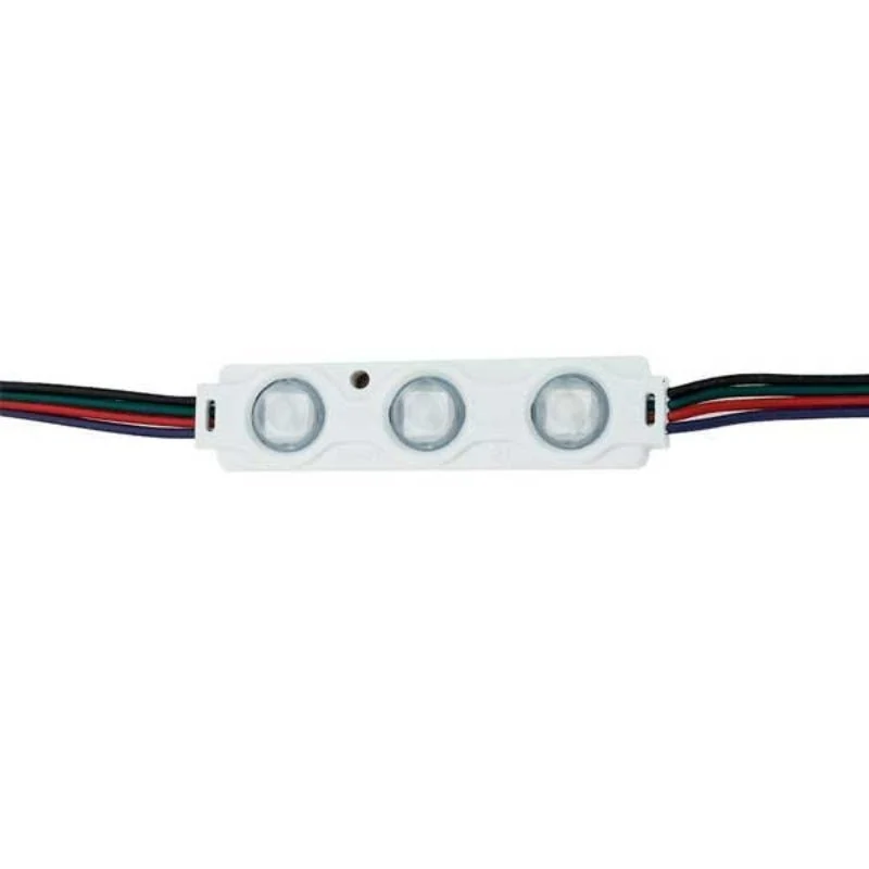 Module LED 1.44W RGB SMD 2835 12V IP65 pour Enseigne Commerciale (Pack de 20) Optonica