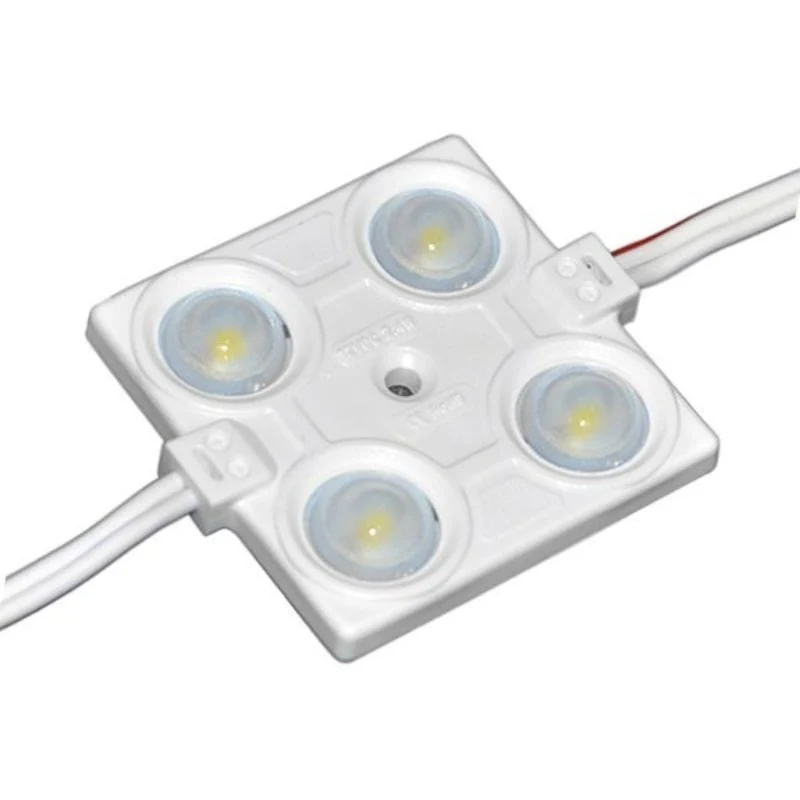Module LED 2.4W SMD 2835 12V IP65 pour Enseigne Commerciale (Pack de 20) Optonica