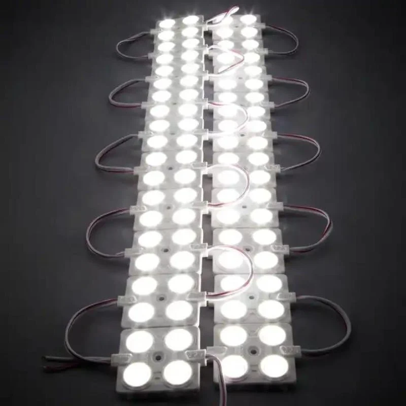 Module LED 2.4W SMD 2835 12V IP65 pour Enseigne Commerciale (Pack de 20) Optonica