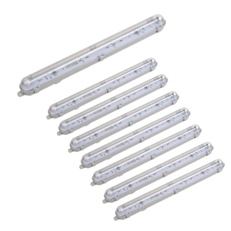 Réglette étanche pour Tube LED T8 120cm IP65 (Boitier vide) (Pack de 8) Optonica