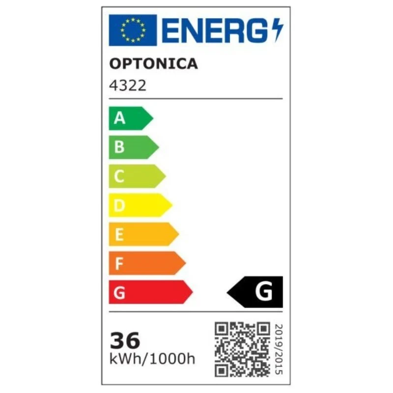 Ruban LED 36W DC12V 60 LED/m 5m RGB + Adaptateur Secteur et Contrôleur Optonica