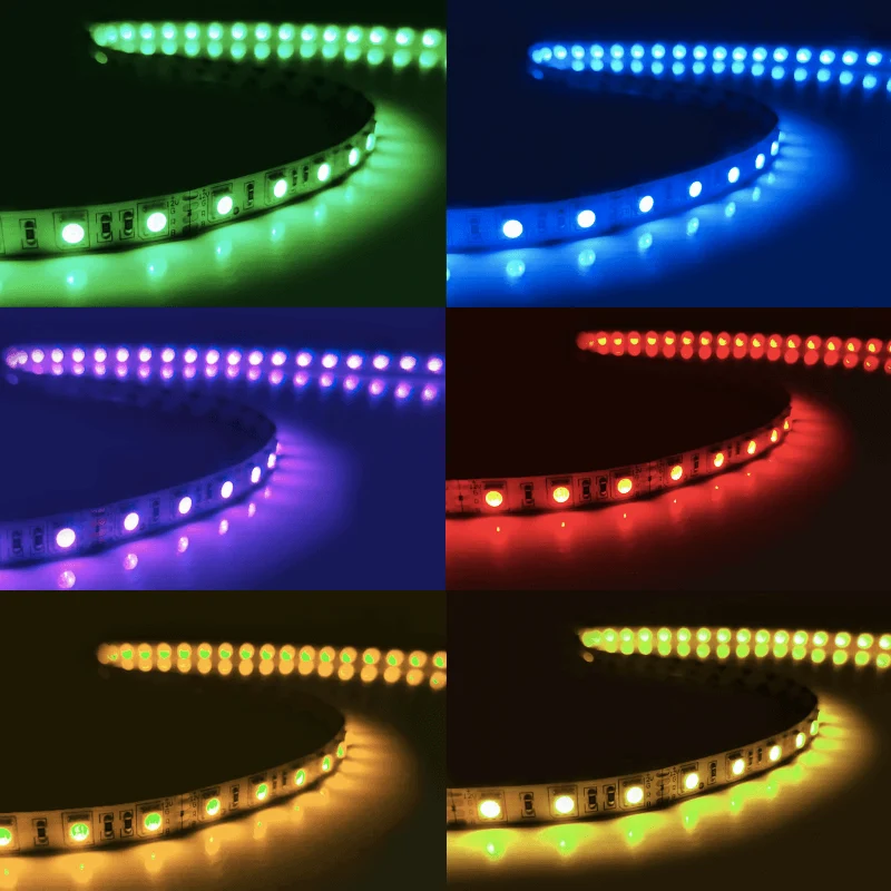 Ruban LED RGB 24V 5M 5050 IP20 60LED/m Optonica