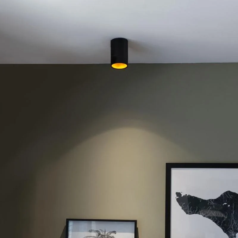 Spot LED en saillie NOIR pour ampoule GU10 Optonica