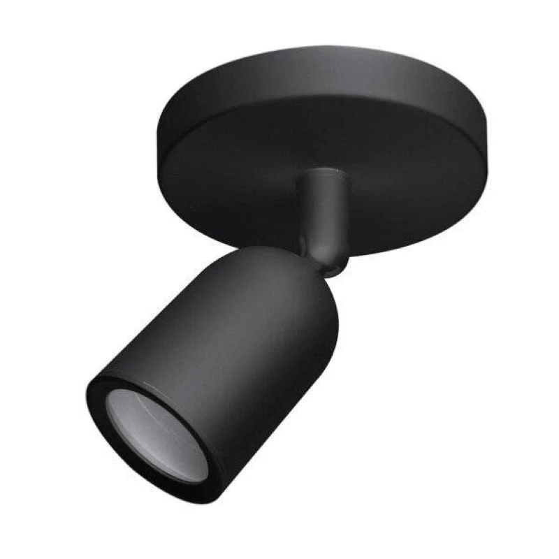 Spot LED en Saillie Orientable NOIR pour Ampoule GU10 Optonica