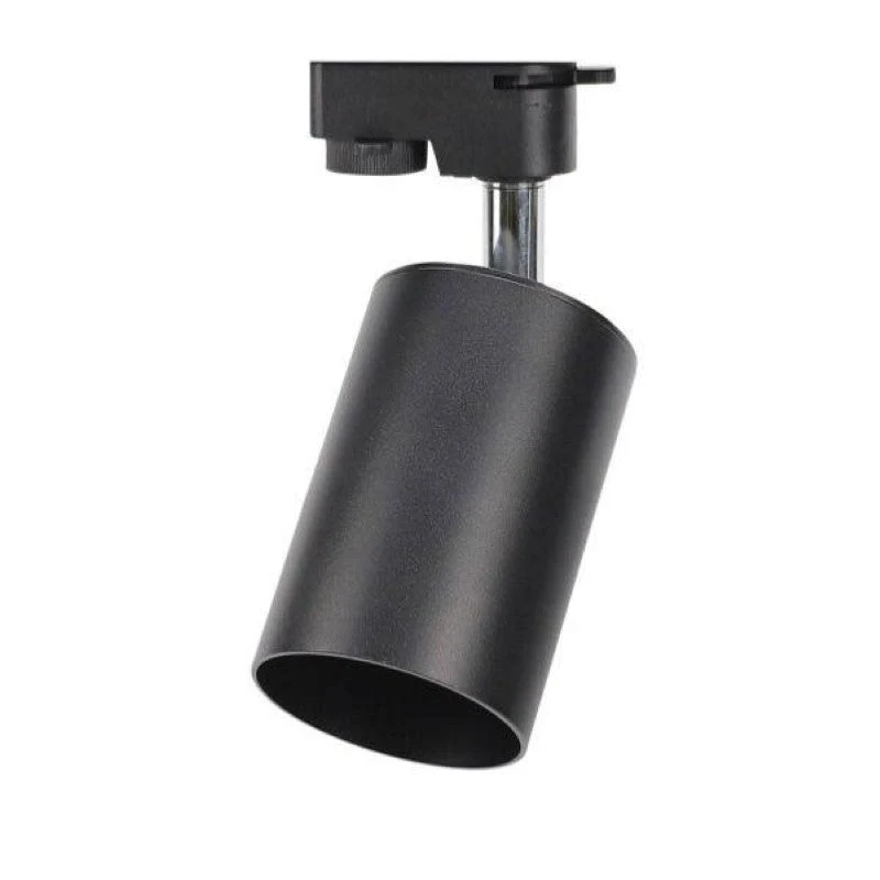 Spot LED sur Rail Triphasé NOIR pour Ampoule GU10 Optonica