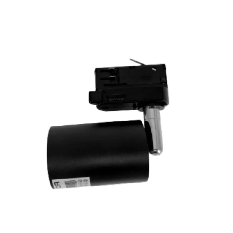 Spot LED sur Rail Triphasé NOIR pour Ampoule GU10 Optonica