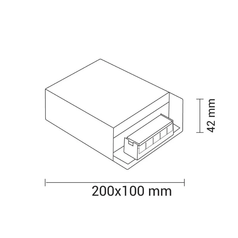 Transformateur 220V 24V 100W 4.2A Optonica