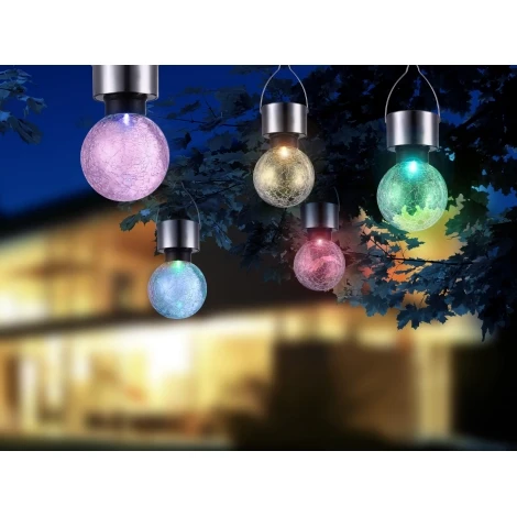 LAMPE SOLAIRE BOULE VERRE-MULTICOULEUR-ASST ORCA-DECO_NW