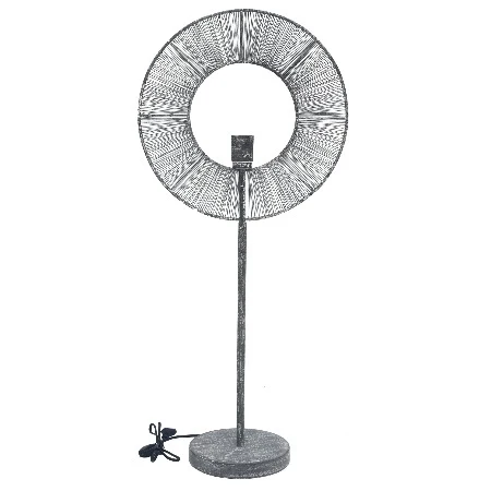 lampe de table en metal 40x22x89cm ORCA-DECO_NW