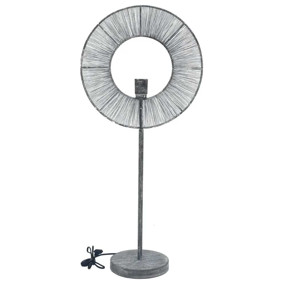 lampe de table en metal 40x22x89cm ORCA-DECO_NW