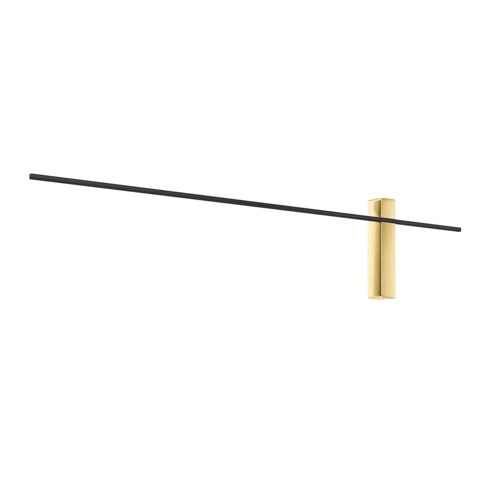 Applique murale Orlicki Design Bene 1L LED, largeur 62-100 cm Black