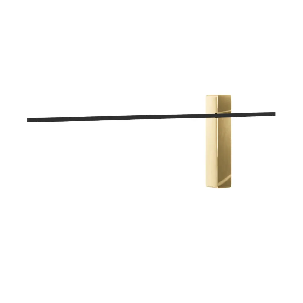Applique murale Orlicki Design Bene 1L LED, largeur 62-100 cm Black