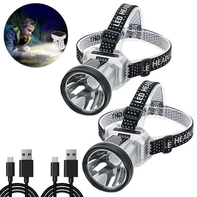 Phare LED Rechargeable à Induction & Solaire – Ultra Puissant et Étanche Oula Shop
