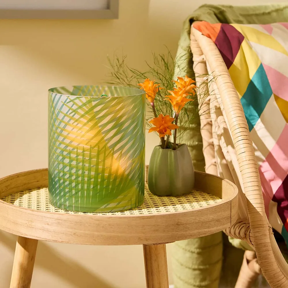 Lampe-tempête Tropical Palm PartyLite CA