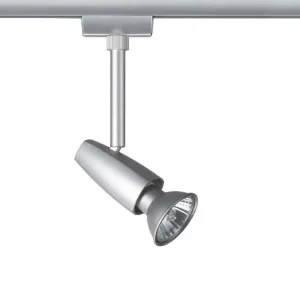*Article épuisé* Spot URail Barelli chrome mat Sans sources, max. 10W GU10 Paulmann