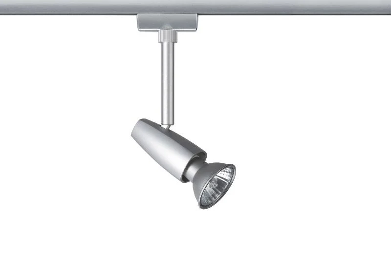 *Article épuisé* Spot URail Barelli chrome mat Sans sources, max. 10W GU10 Paulmann