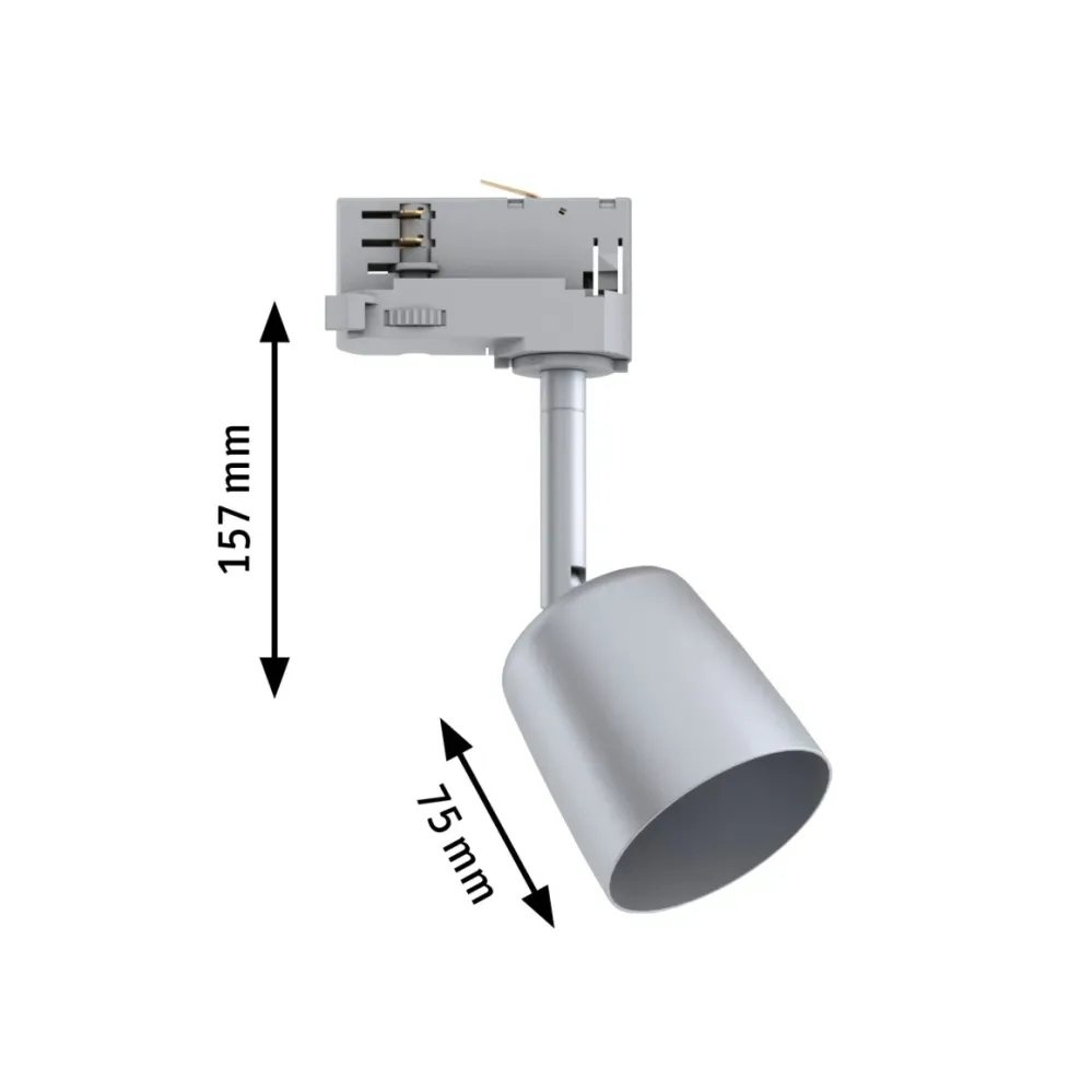 Spot Cover pour Rail d'éclairage ProRail3 - max.10W GU10 - Paulmann - Eclairage tableau Paulmann