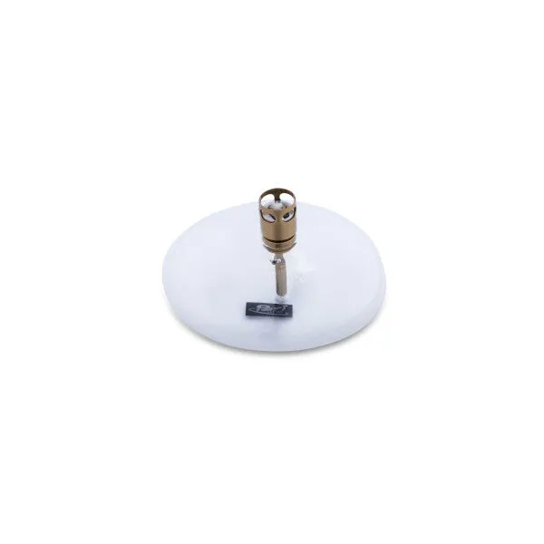 Lampe à Huile Disque en Verre Transparent ou Noir - Peri Living Verre