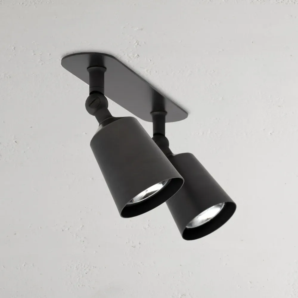 Perryn Spot Double 50mm - Bronze