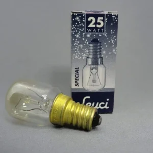 Petite ampoule de poire par four 300 ° E14 25W Skl