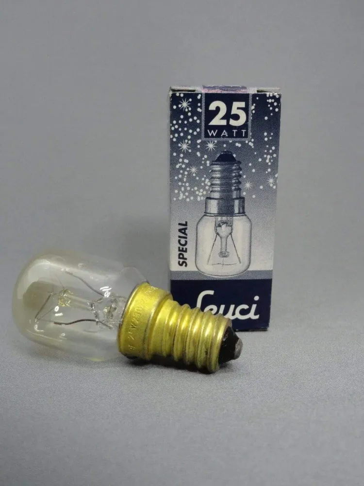 Petite ampoule de poire par four 300 ° E14 25W Skl