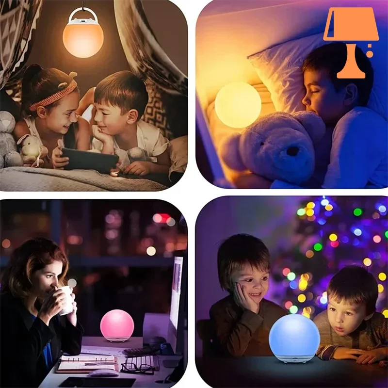 Petite Lampe de Chevet à Pile
