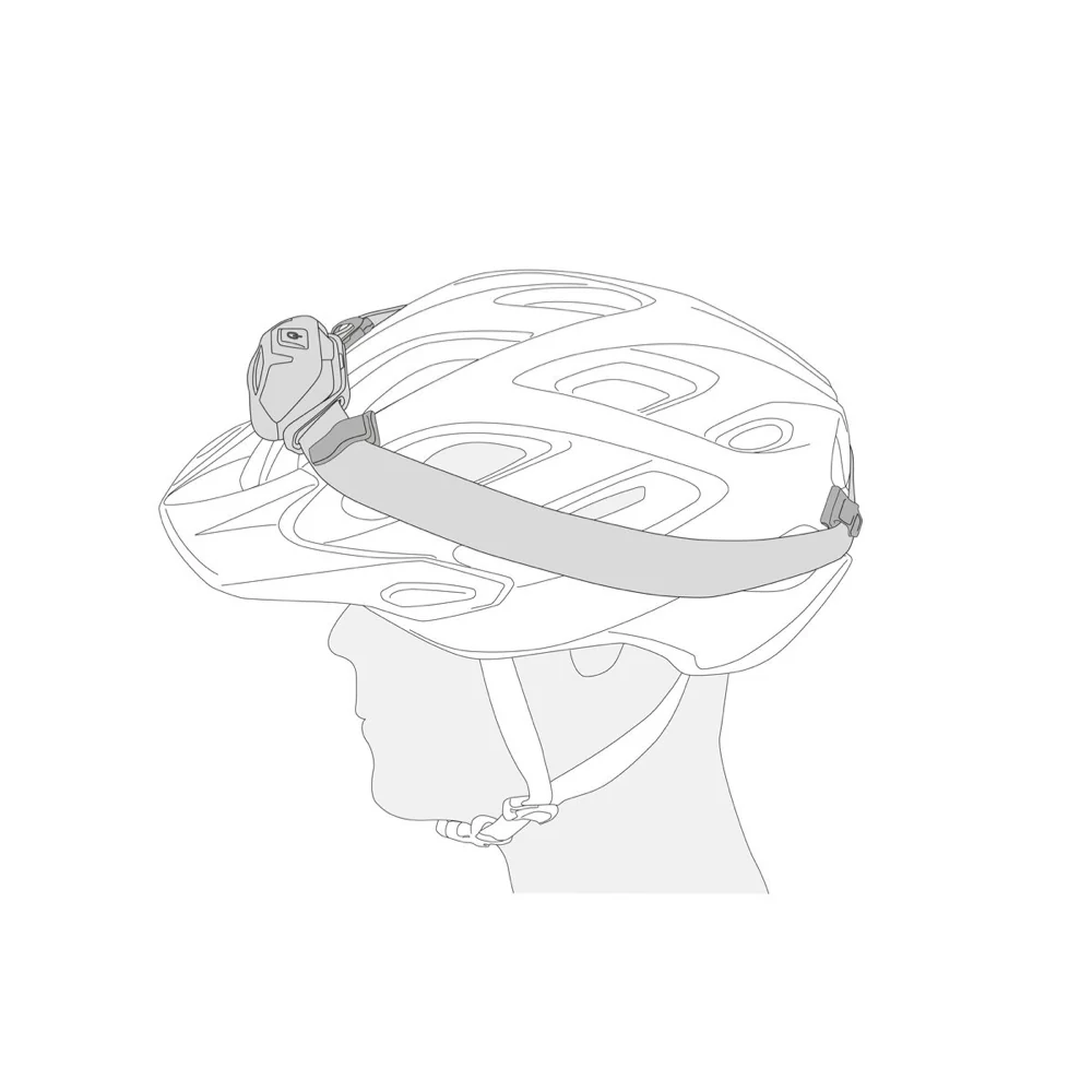 Ancrages pour lampe frontale UNI ADAPT de Petzl