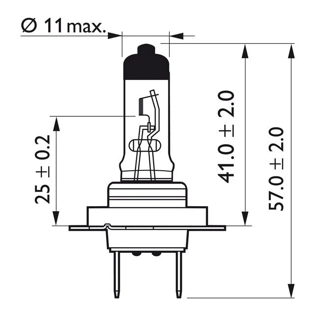 Philips CityVision Moto Ampoule de phare H7 55W