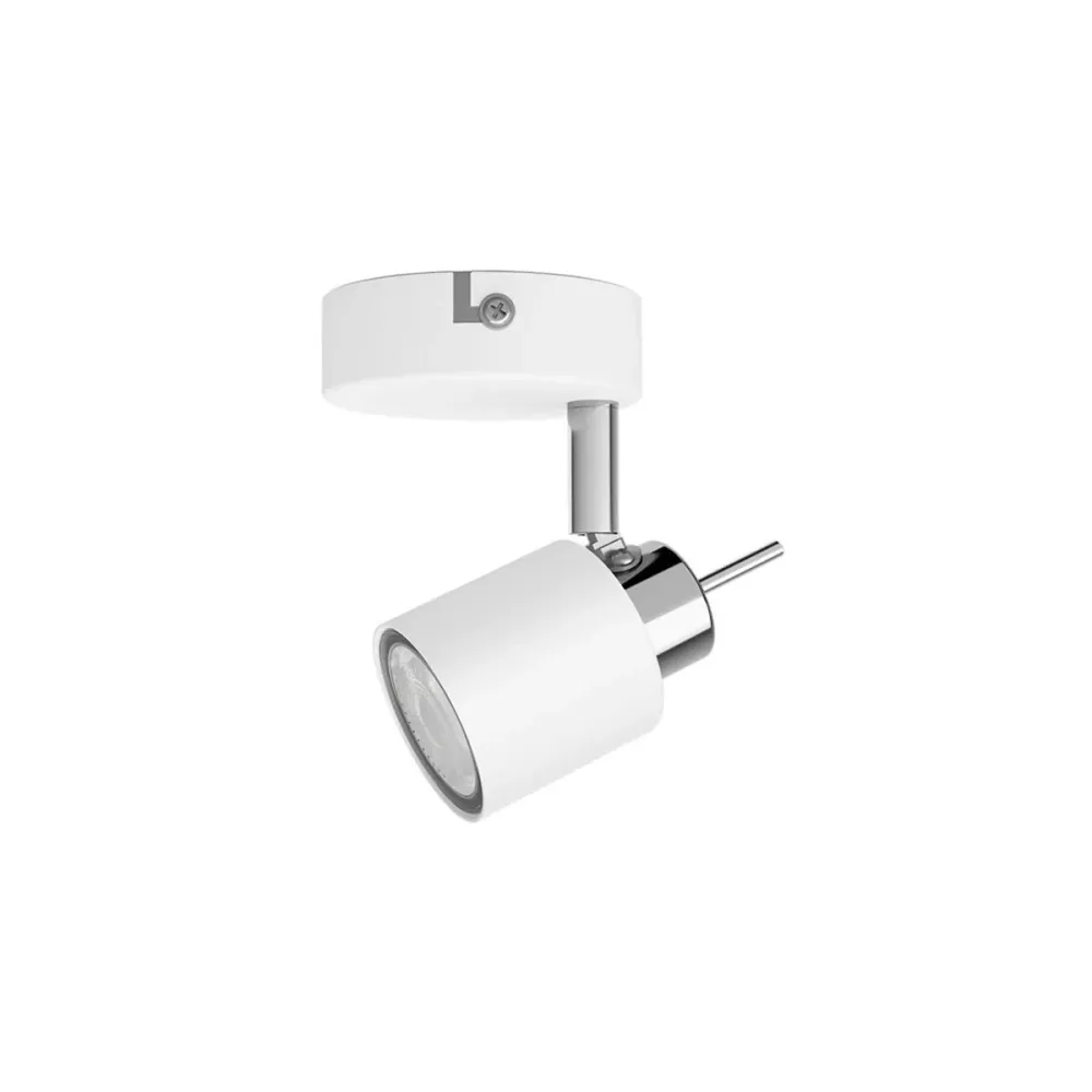 Lumière Philips meranti Blanc GU10 8 x 15,5 x 8 cm