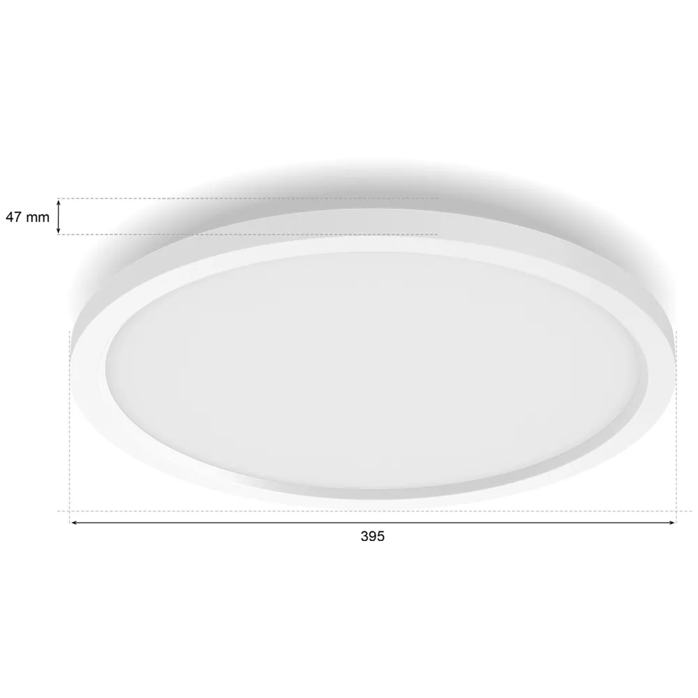 Philips Hue Panel LED Aurelle blanco White Ambiance 21W 6500K 2450lm 8720169328938