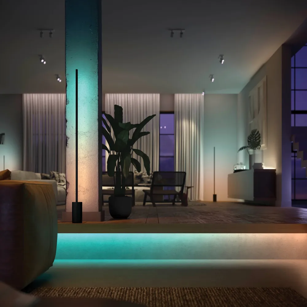 Philips Hue White and Color Ambiance Tira LED Gradient blanco RGBW 20W 1800lm 33996500
