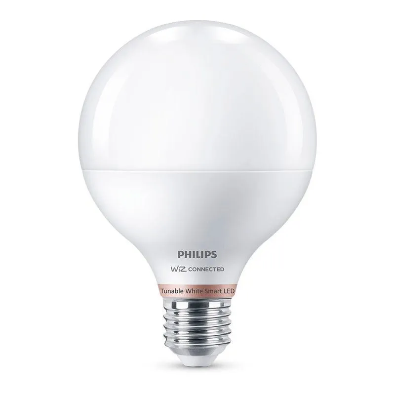 Philips smart WiZ globe LED bulb G95 75W 927-65 WiFi 372603