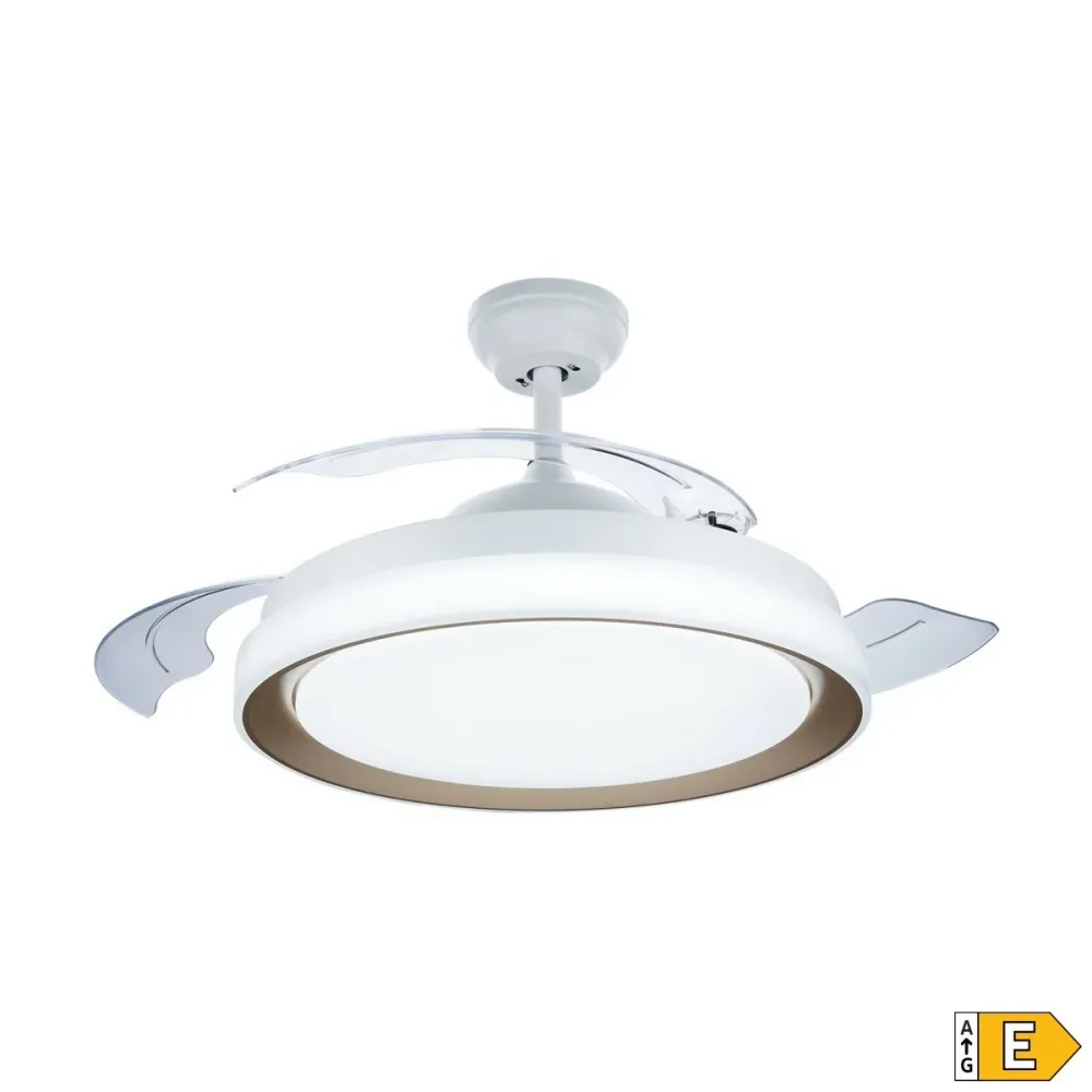 Ventilateur de Plafond avec Lumière Philips Atlas Doré 35 W 28 W 4500 Lm (2700 K)