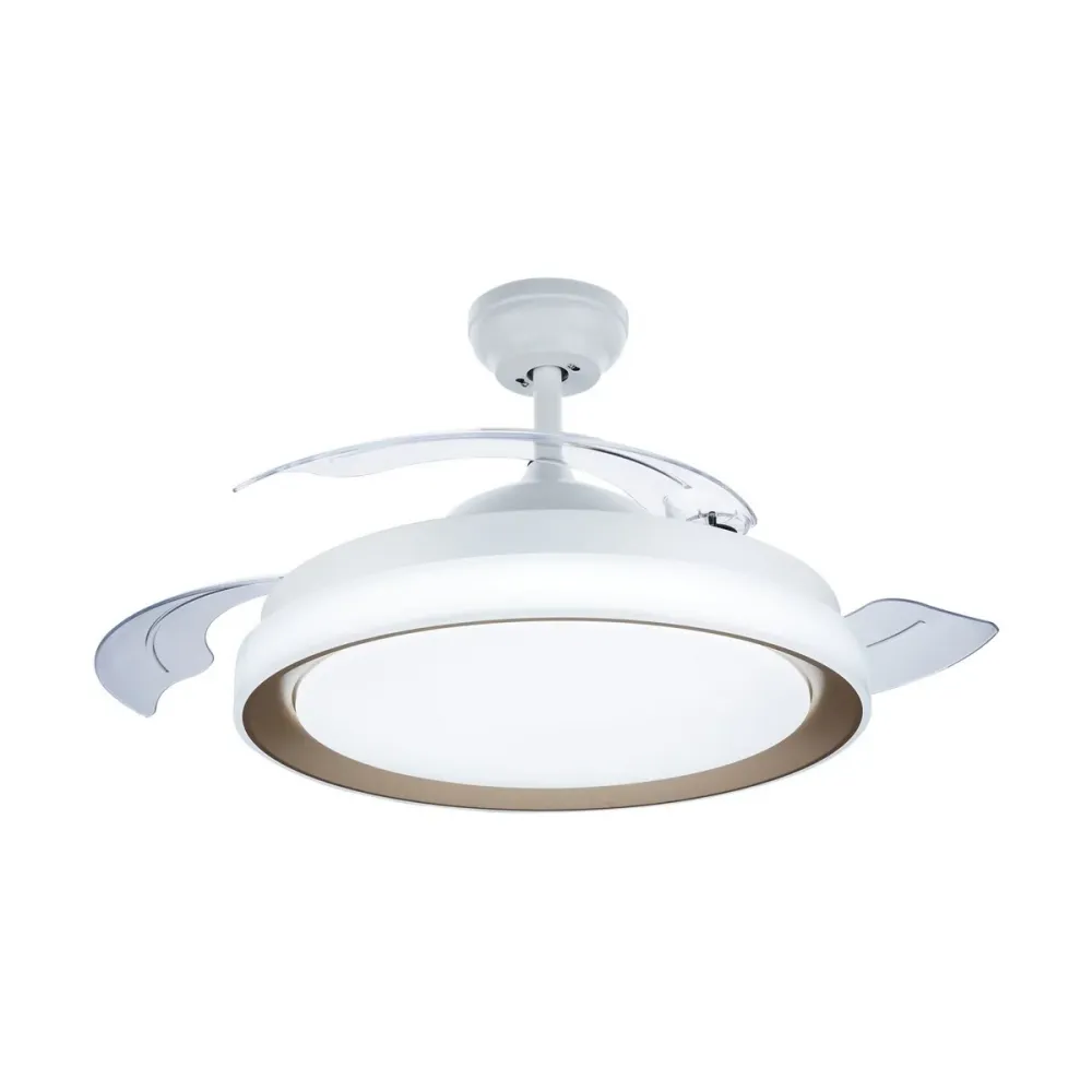 Ventilateur de Plafond avec Lumière Philips Atlas Doré 35 W 28 W 4500 Lm (2700 K)