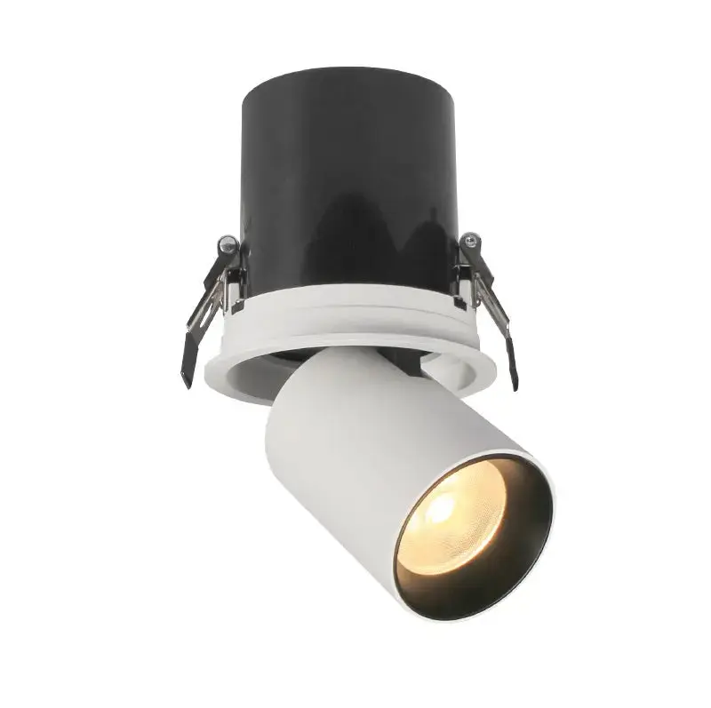 Place en retrait blanc | LED DELUXE | Ø 76 mm extensible