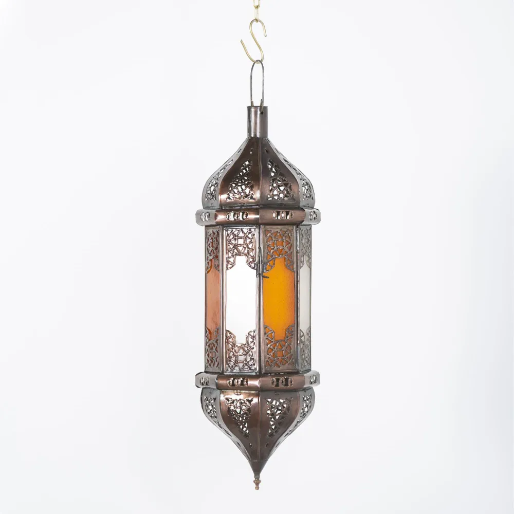 Plafonnier arabe allongé A18 67x14