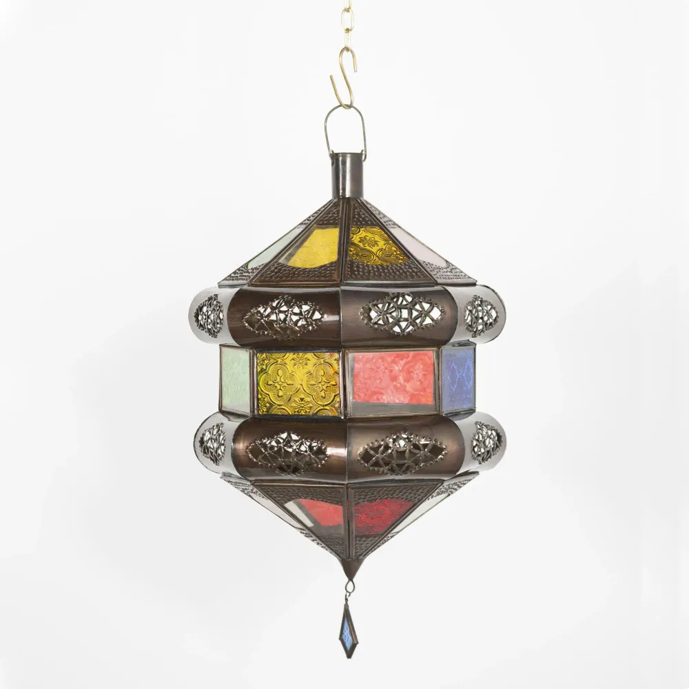 Plafonnier en cristal arabe F6 35x25
