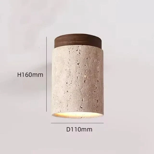 Plafonnier cylindrique Japonais