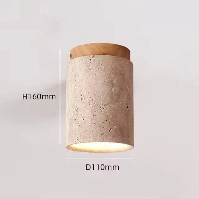Plafonnier cylindrique Japonais