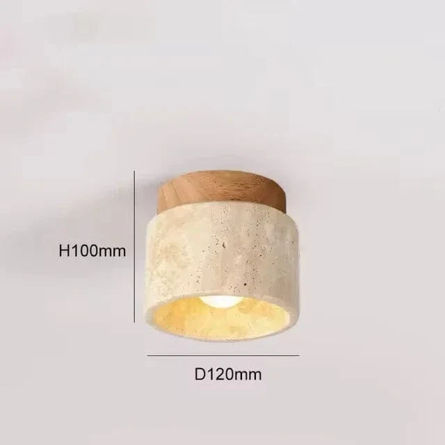 Plafonnier cylindrique Japonais