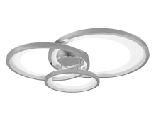 Plafonnier Granada chrome rond 673810306