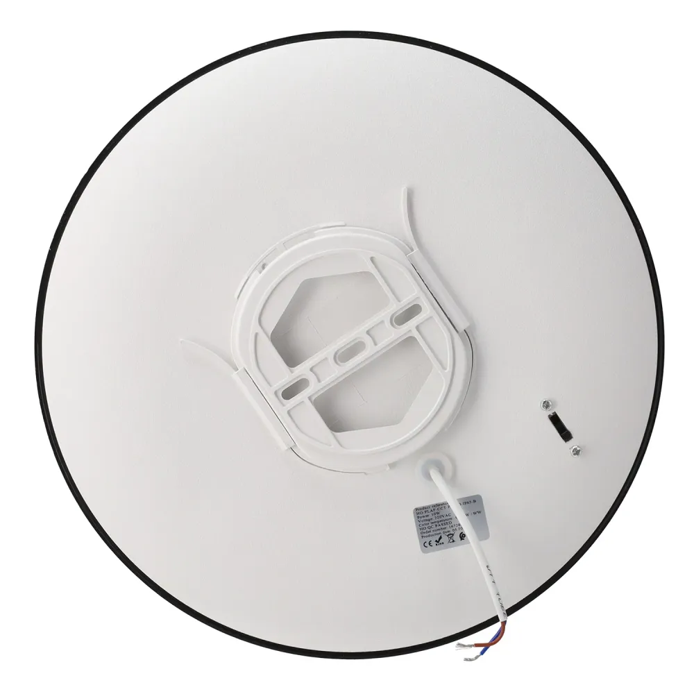 Plafonnier LED d'extérieur 10 W 1 000 lm CCT (Tonalité lumineuse variable) 3 000-4 000-6 500 °K Détecteur de proximité IP6...