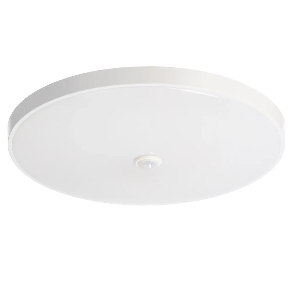 Plafonnier LED d'extérieur 10 W 1 000 lm CCT (Tonalité lumineuse variable) 3 000-4 000-6 500 °K Détecteur de proximité IP6...