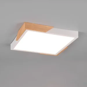 Plafonnier Meta bois/blanc R67191131