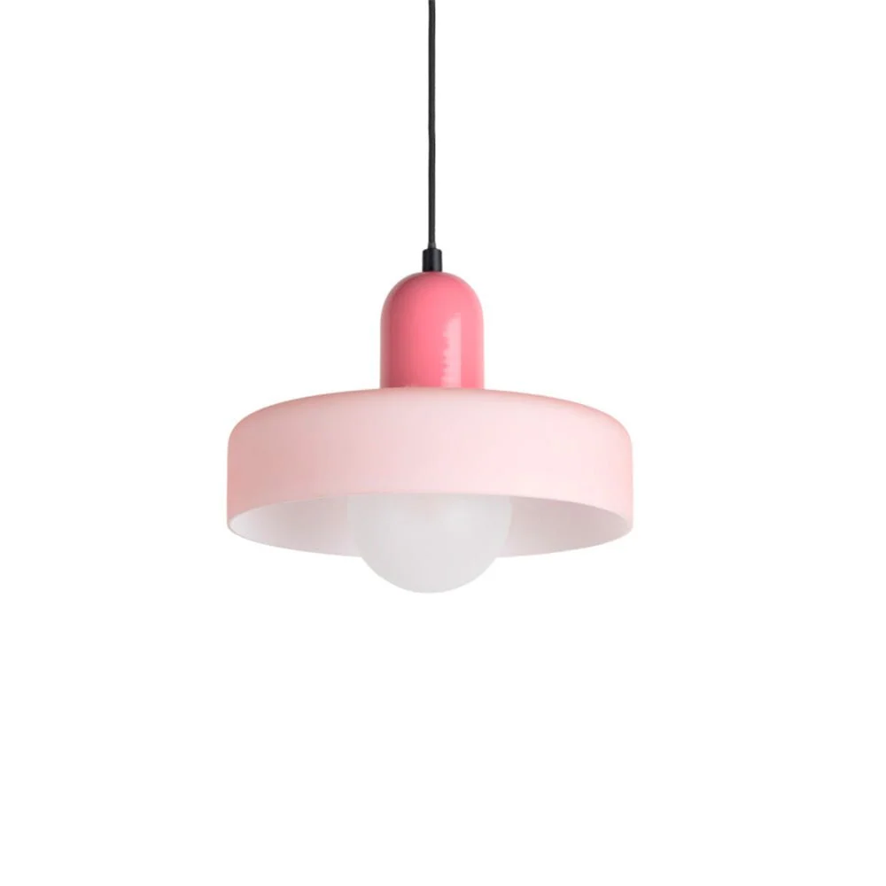 Plafonnier opaque Grato Rose