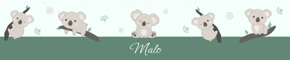 Plafonnier personnalisables des adorables koalas