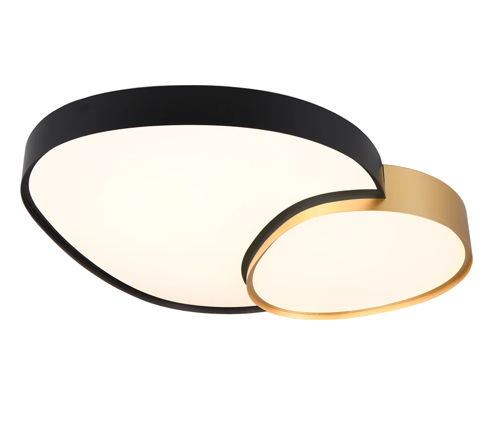 Plafonnier Rise noir et or gm 647519280