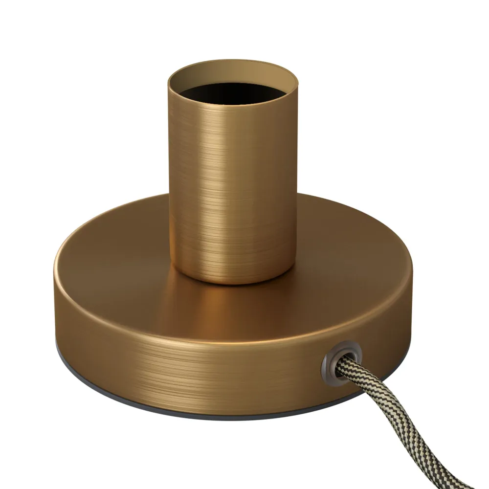 Posaluce - Lampe de table en métal - Bronze satiné